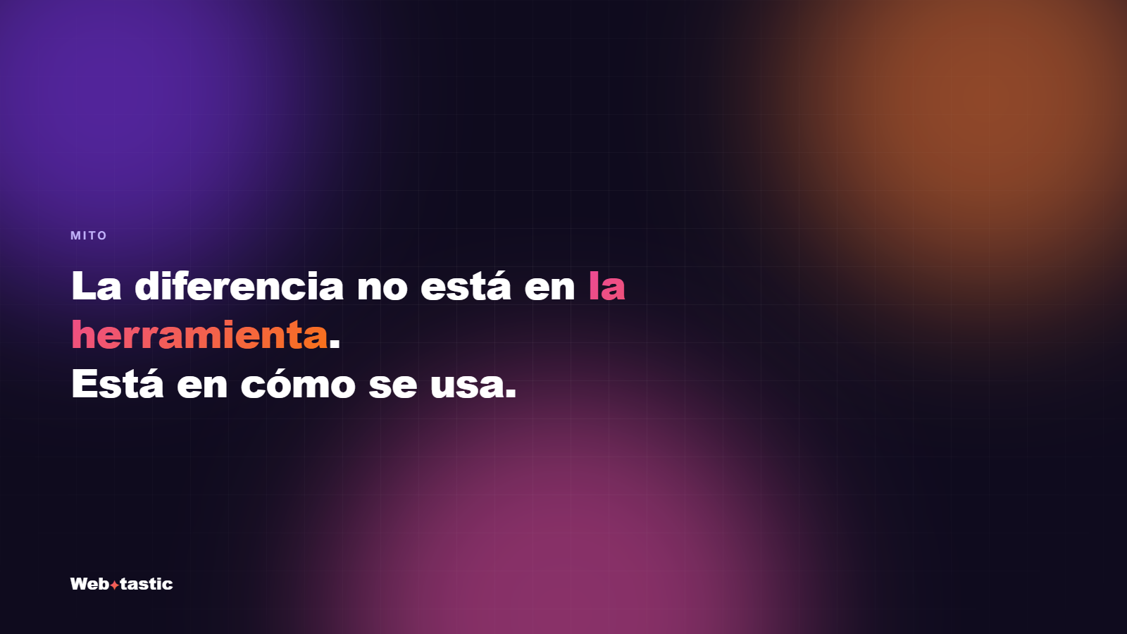 La diferencia no está en la herramienta. Está en cómo se usa.